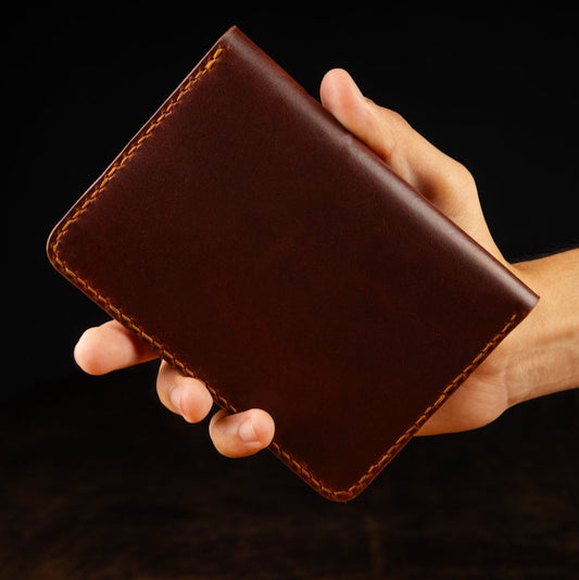 Deri Pasaport Cüzdanı Antik Seri