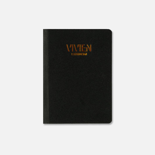 Çizgisiz A6 Defter - Siyah
