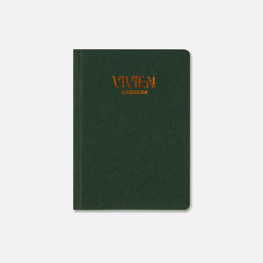 Çizgisiz A6 Defter - Yeşil