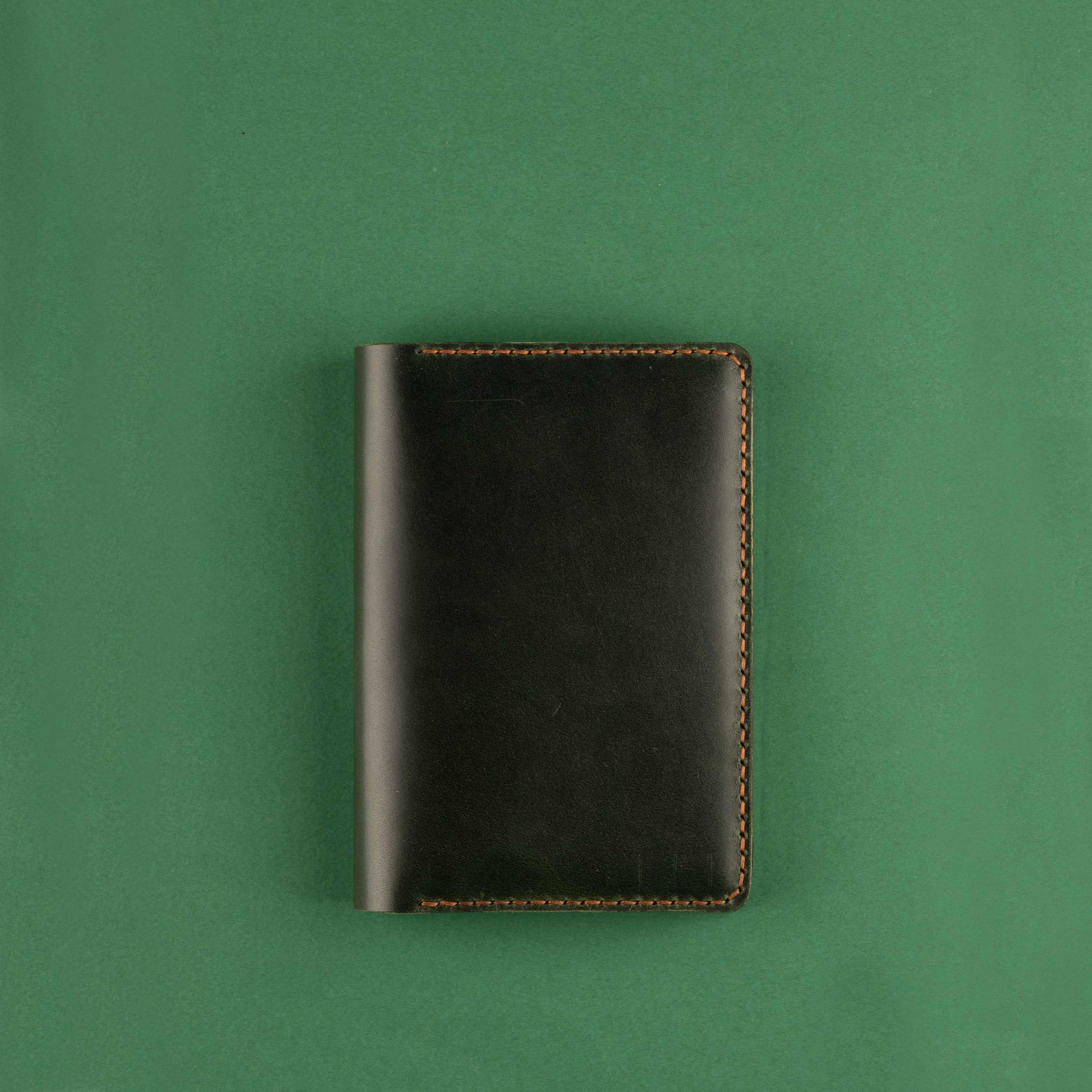 A6 deri defter kılıfı Antik Yeşil kullanım