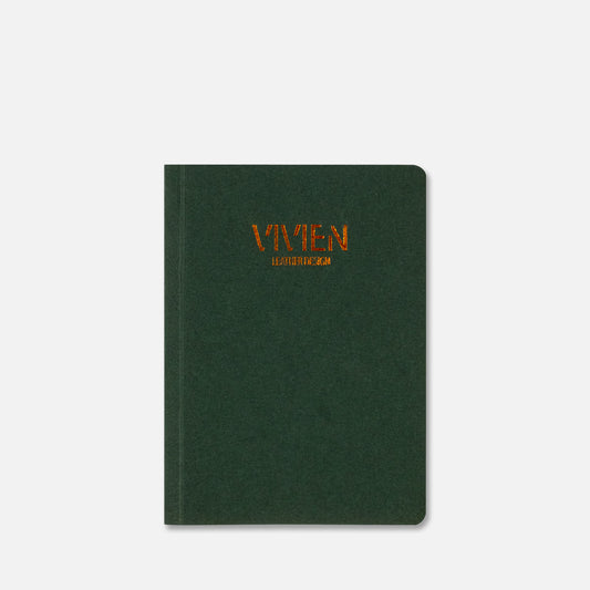 Çizgisiz A6 Defter - Yeşil